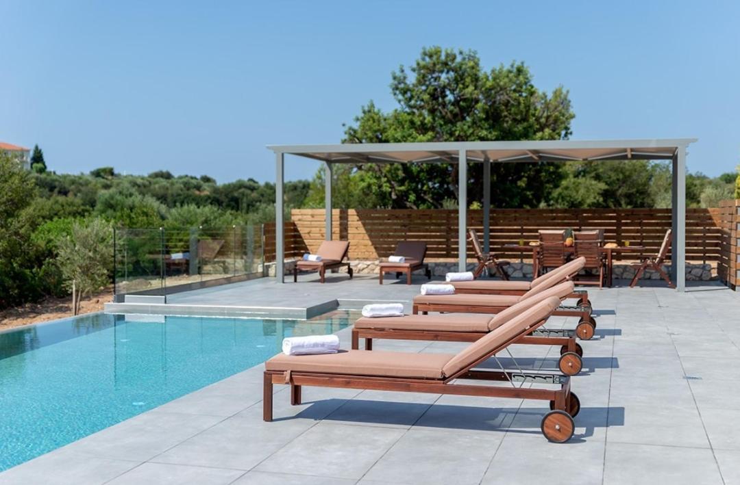 Kefalonia Stone Villas - Villa Petros Kefalonica Trapezaki  Exterior photo