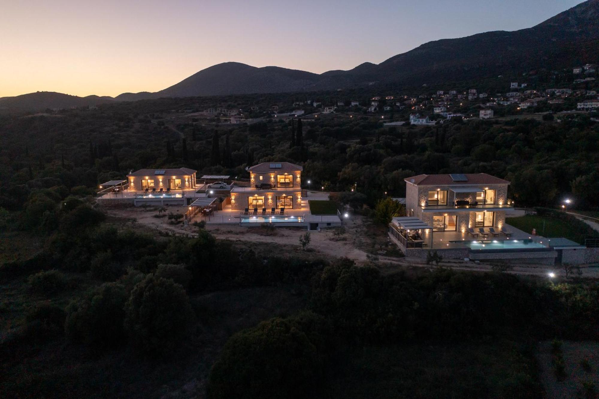 Kefalonia Stone Villas - Villa Petros Kefalonica Trapezaki  Exterior photo