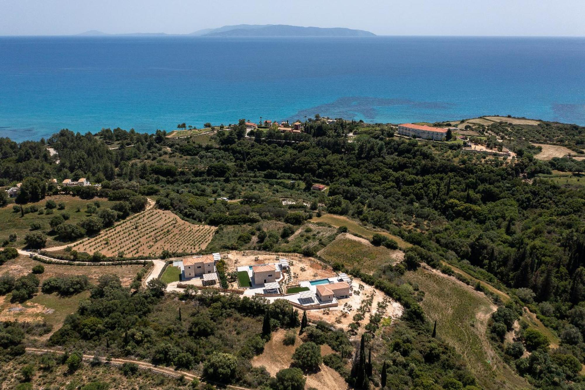 Kefalonia Stone Villas - Villa Petros Kefalonica Trapezaki  Exterior photo