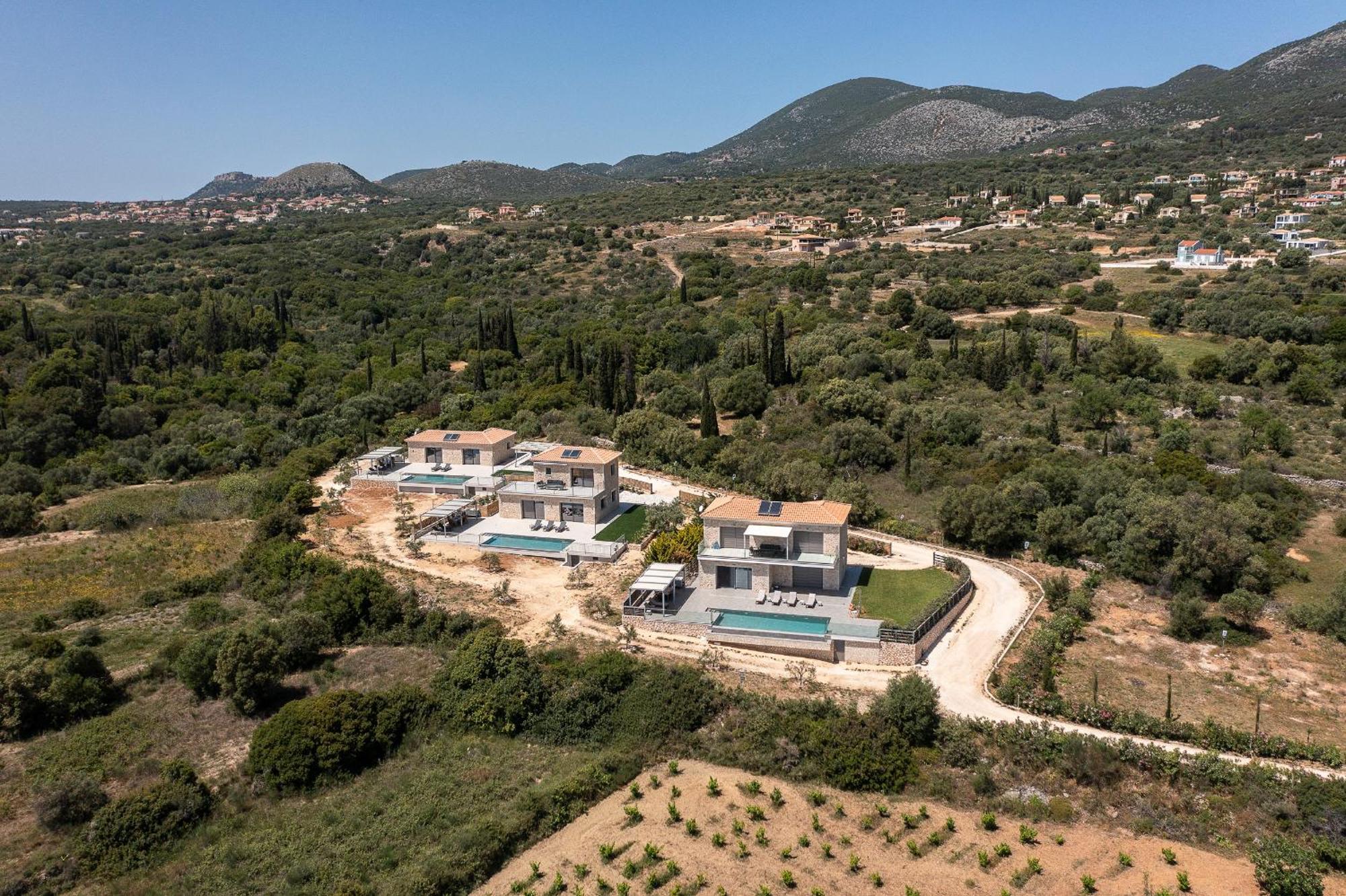 Kefalonia Stone Villas - Villa Petros Kefalonica Trapezaki  Exterior photo