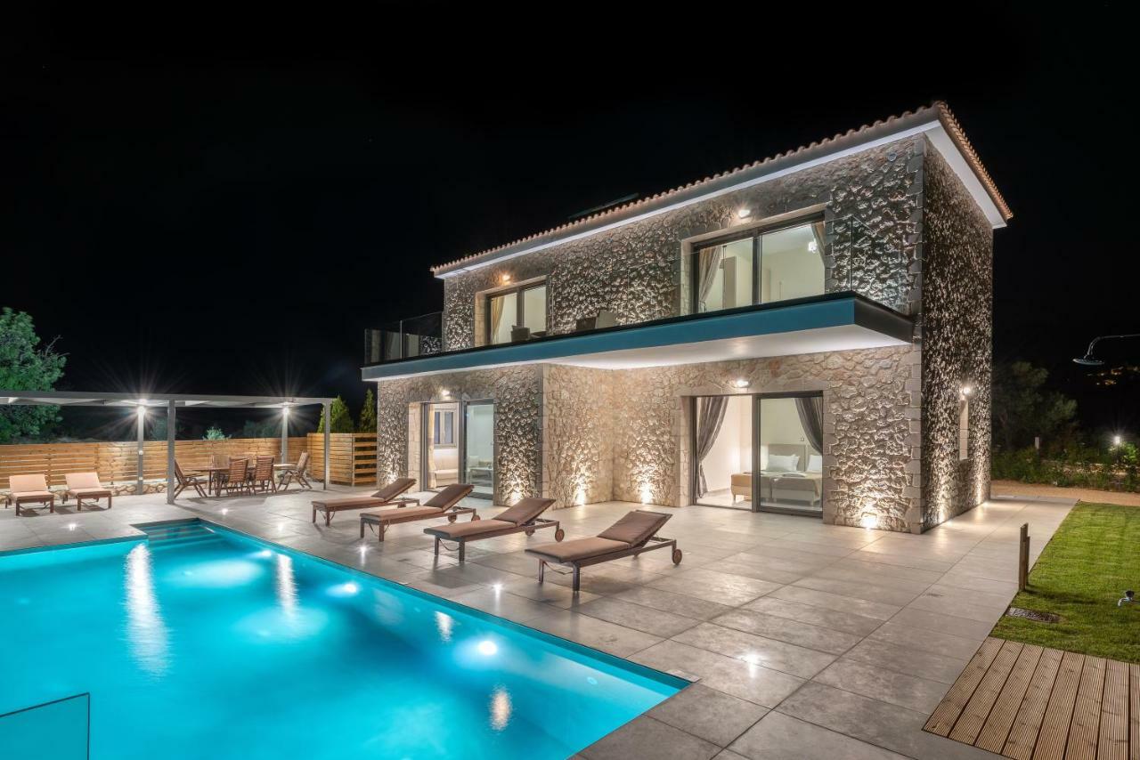Kefalonia Stone Villas - Villa Petros Kefalonica Trapezaki  Exterior photo